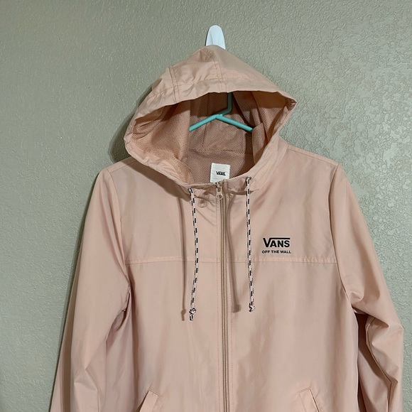 Vans Peach nude wind breaker lightweight off the wall - Picture 4 of 9